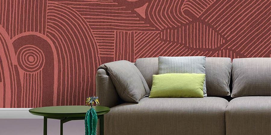 Pantone Farbe 2019 setzt im Wohnzimmer moderne Akzente: 